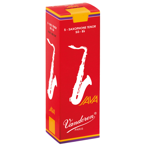 Vandoren Java Red filed rieten voor tenorsax (5 st)